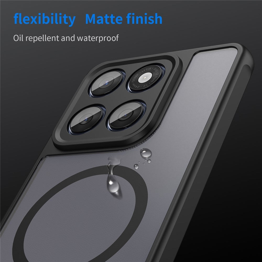 Motorola Moto G77 / G67 EIDERWOOD Hybrid Plastik Cover - MagSafe Kompatibel - Sort