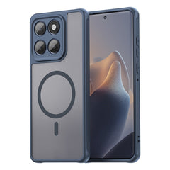 Motorola Moto G77 / G67 EIDERWOOD Hybrid Plastik Cover - MagSafe Kompatibel - Blå