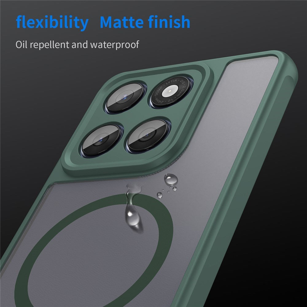 Motorola Moto G77 / G67 EIDERWOOD Hybrid Plastik Cover - MagSafe Kompatibel - Grøn