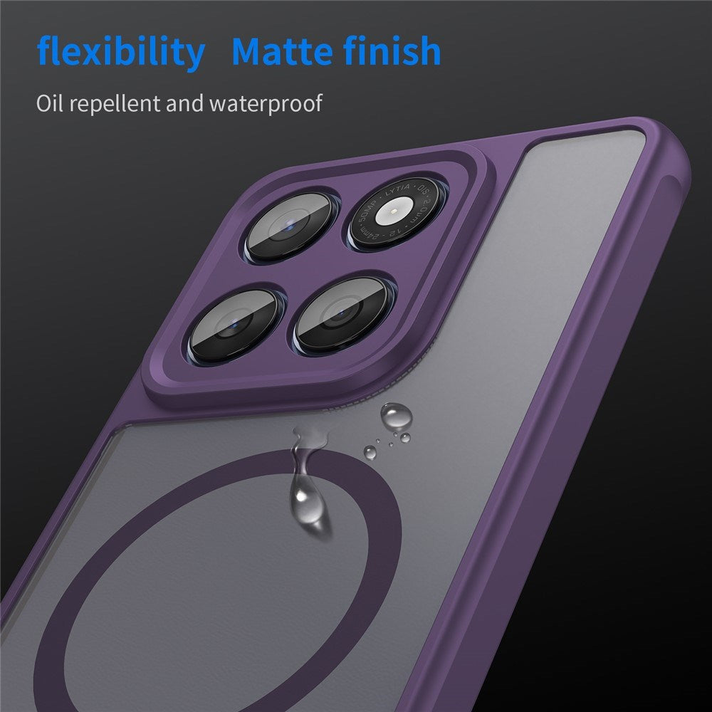 Motorola Moto G77 / G67 EIDERWOOD Hybrid Plastik Cover - MagSafe Kompatibel - Lilla