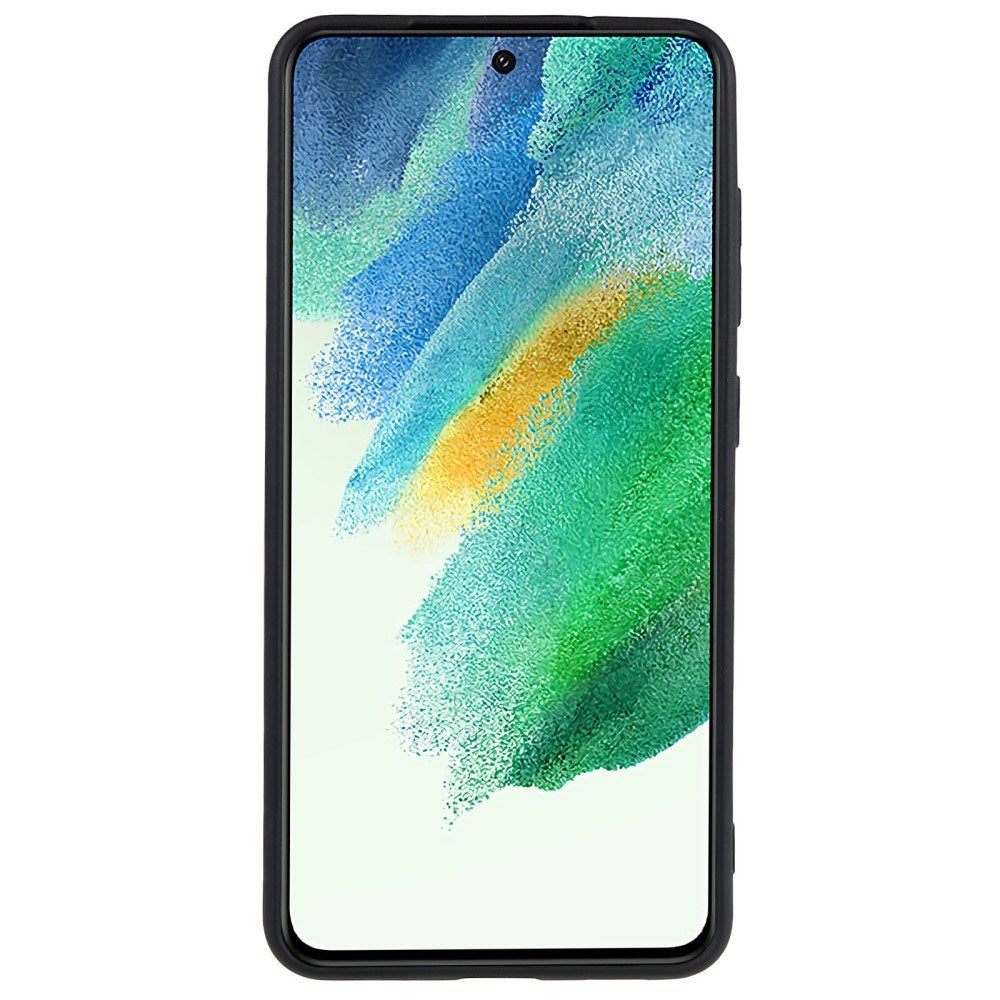EIDERWOOD Samsung Galaxy S21 FE Fleksibelt Plastik Cover - Sort