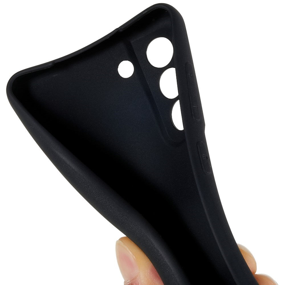 EIDERWOOD Samsung Galaxy S21 FE Fleksibelt Plastik Cover - Sort