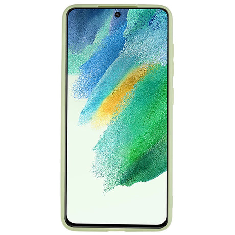 EIDERWOOD Samsung Galaxy S21 FE Fleksibelt Plastik Cover - Grøn
