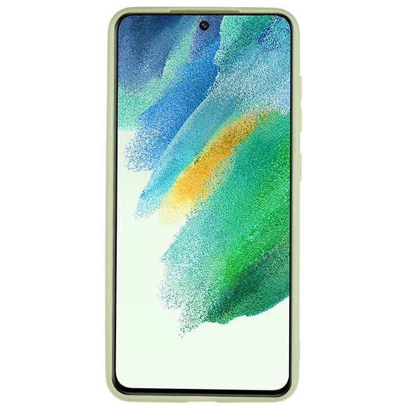 EIDERWOOD Samsung Galaxy S21 FE Fleksibelt Plastik Cover - Grøn