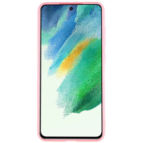 EIDERWOOD Samsung Galaxy S21 FE Fleksibelt Plastik Cover - Lyserød