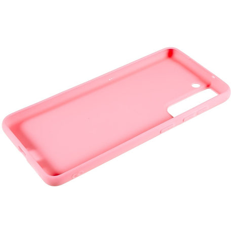 EIDERWOOD Samsung Galaxy S21 FE Fleksibelt Plastik Cover - Lyserød