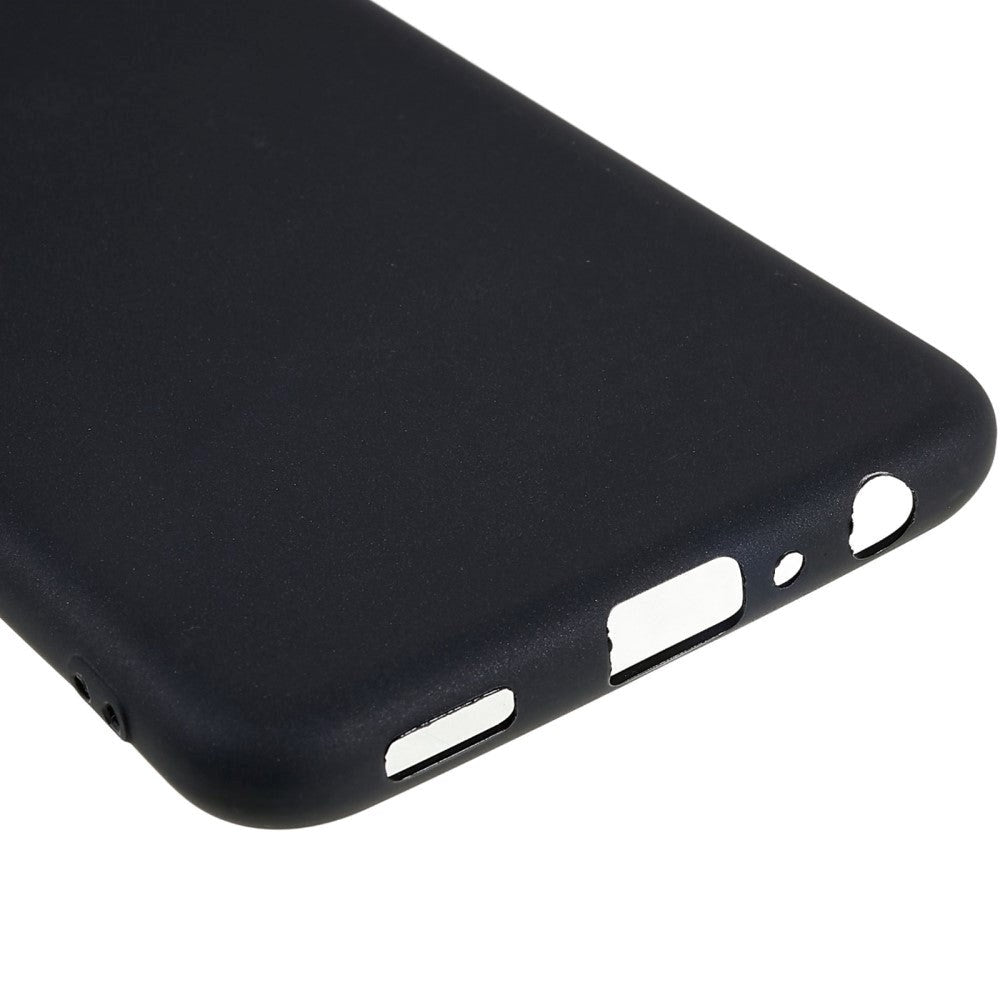 Samsung Galaxy M33 Mat Fleksibelt Plastik Cover - Sort