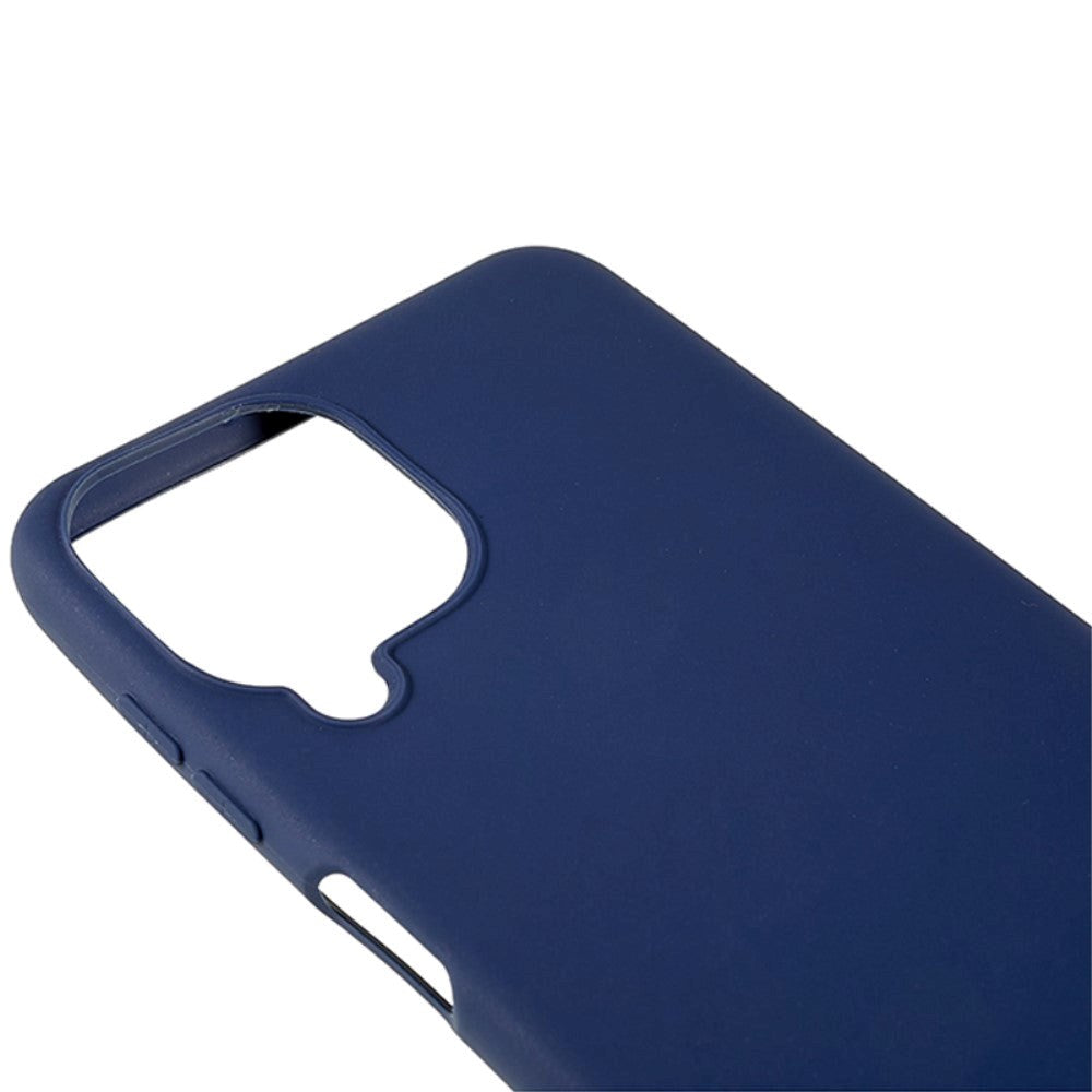 Samsung Galaxy M33 Mat Fleksibelt Plastik Cover - Blå