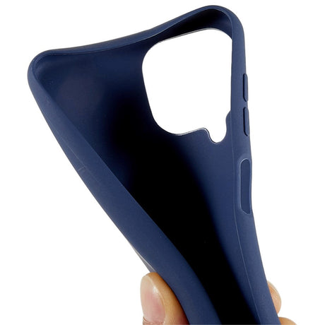 Samsung Galaxy M33 Mat Fleksibelt Plastik Cover - Blå