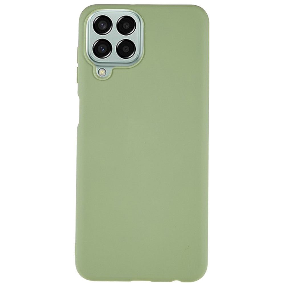 Samsung Galaxy M33 Mat Fleksibelt Plastik Cover - Grøn