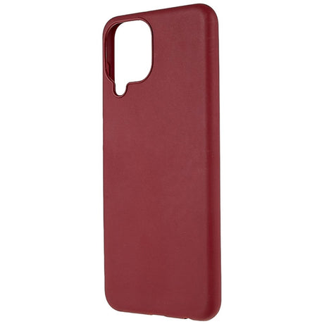 Samsung Galaxy M33 Mat Fleksibelt Plastik Cover - Rød