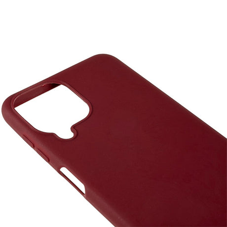 Samsung Galaxy M33 Mat Fleksibelt Plastik Cover - Rød
