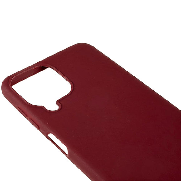 Samsung Galaxy M33 Mat Fleksibelt Plastik Cover - Rød