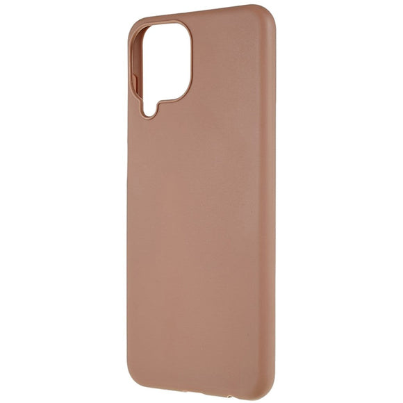 Samsung Galaxy M33 Mat Fleksibelt Plastik Cover - Brun