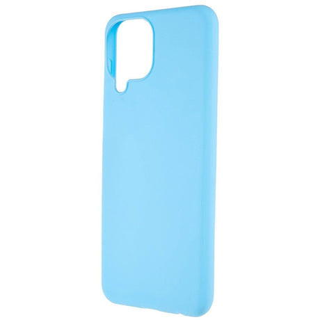 Samsung Galaxy M33 Mat Fleksibelt Plastik Cover - Lyseblå