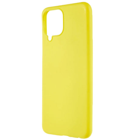 Samsung Galaxy M33 Mat Fleksibelt Plastik Cover - Gul