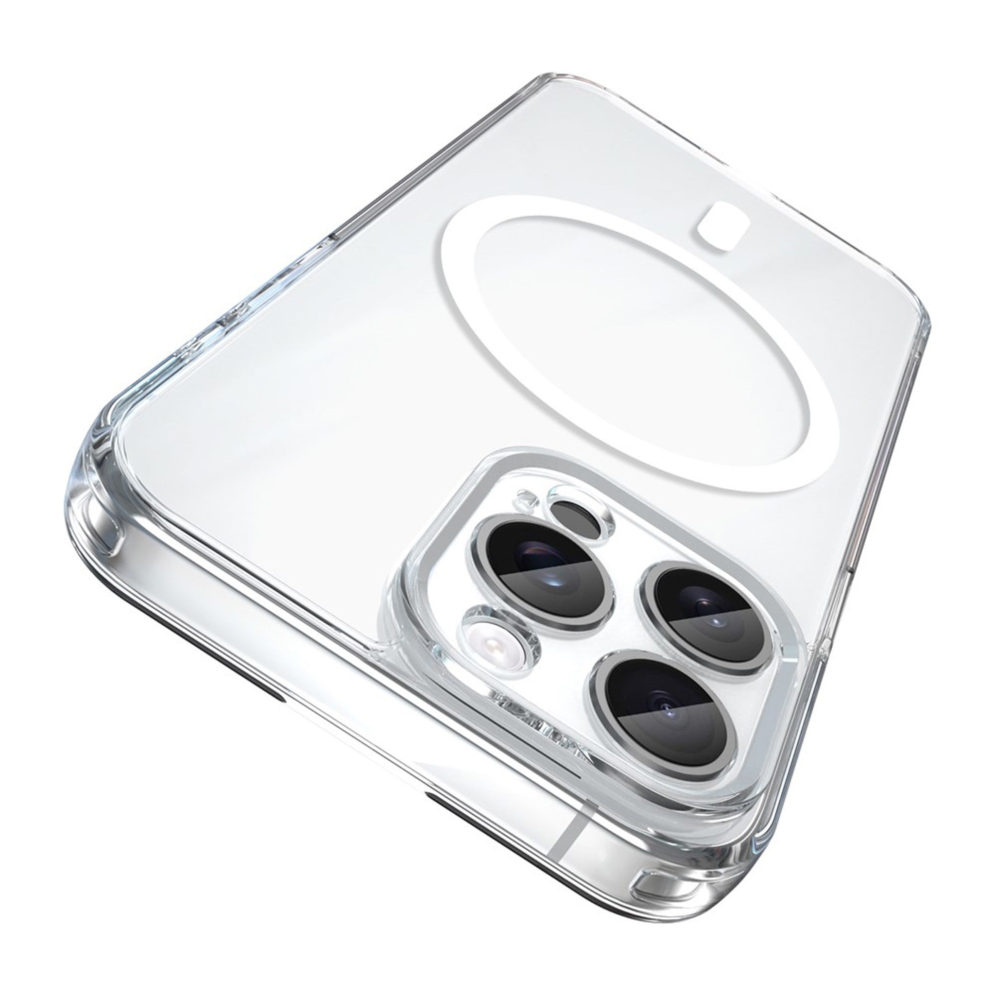 iPhone 15 Pro Max EIDERWOOD Hybrid Plast Cover - MagSafe Kompatibel - Gennemsigtig