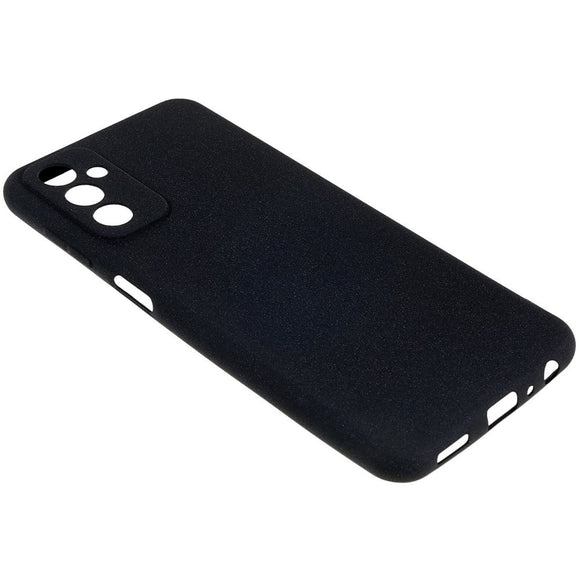 Samsung Galaxy M13 Mat Fleksibelt Plastik Cover - Sort