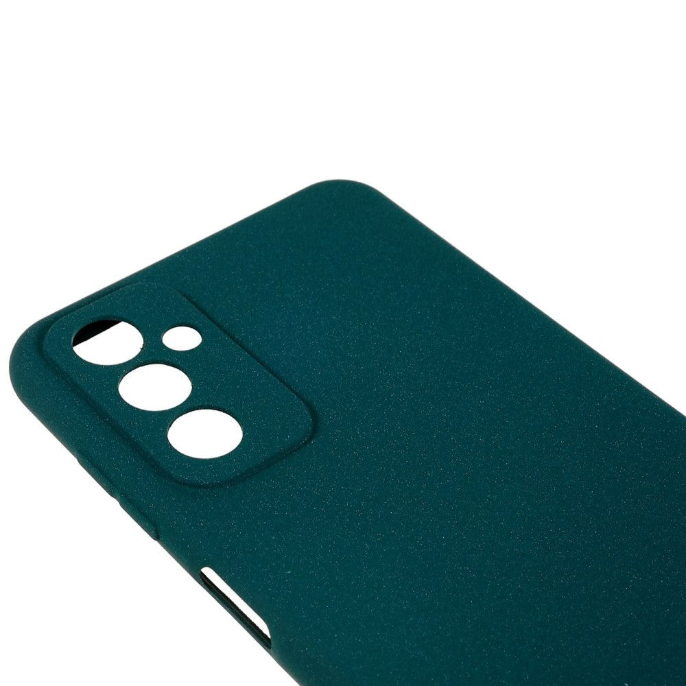 Samsung Galaxy M13 Mat Fleksibelt Plastik Cover - Grøn