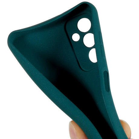 Samsung Galaxy M13 Mat Fleksibelt Plastik Cover - Grøn