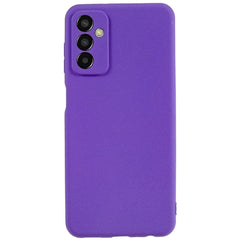 Samsung Galaxy M13 Mat Fleksibelt Plastik Cover - Lilla