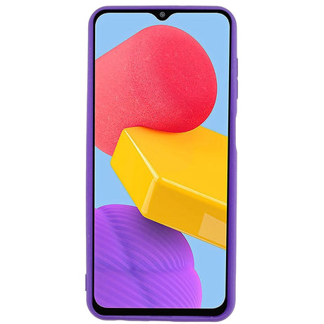 Samsung Galaxy M13 Mat Fleksibelt Plastik Cover - Lilla