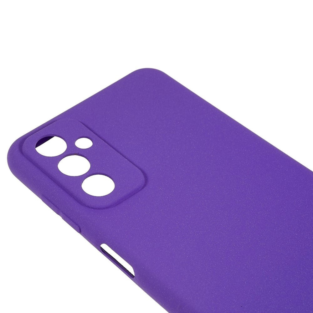 Samsung Galaxy M13 Mat Fleksibelt Plastik Cover - Lilla