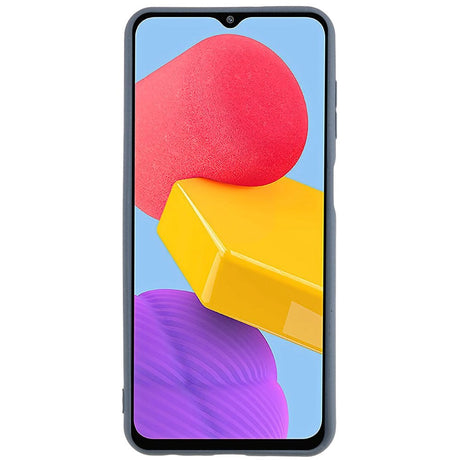 Samsung Galaxy M13 Mat Fleksibelt Plastik Cover - Grå