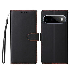 EIDERWOOD Google Pixel 11 / 11 Pro Flipcover - Kortholder & Håndledsrem - Sort