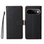 EIDERWOOD Google Pixel 11 / 11 Pro Flipcover - Kortholder & Håndledsrem - Sort