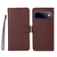 EIDERWOOD Google Pixel 11 Pro XL Flipcover - Kortholder & Håndledsrem - Brun