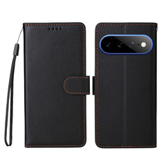 EIDERWOOD Google Pixel 11 Pro XL Flipcover - Kortholder & Håndledsrem - Sort