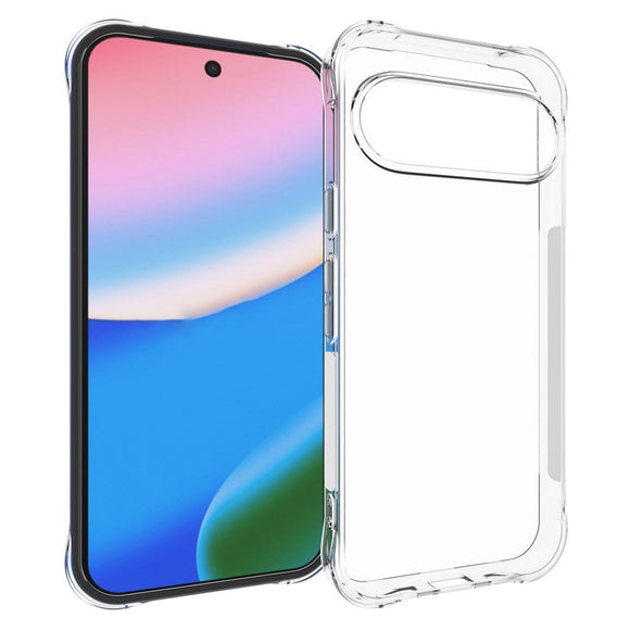 Google Pixel 11 EIDERWOOD Fleksibelt Plast Cover m. Forstærkede Hjørner - Gennemsigtig