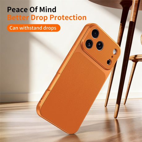 iPhone 17 Pro Max EIDERWOOD Hybrid Bagsidecover m. Kunstlæder - Hvid