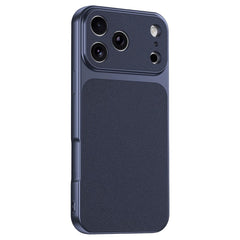 iPhone 17 Pro EIDERWOOD Hybrid Bagsidecover m. Kunstlæder - Blå