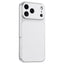 iPhone 17 Pro EIDERWOOD Hybrid Bagsidecover m. Kunstlæder - Hvid