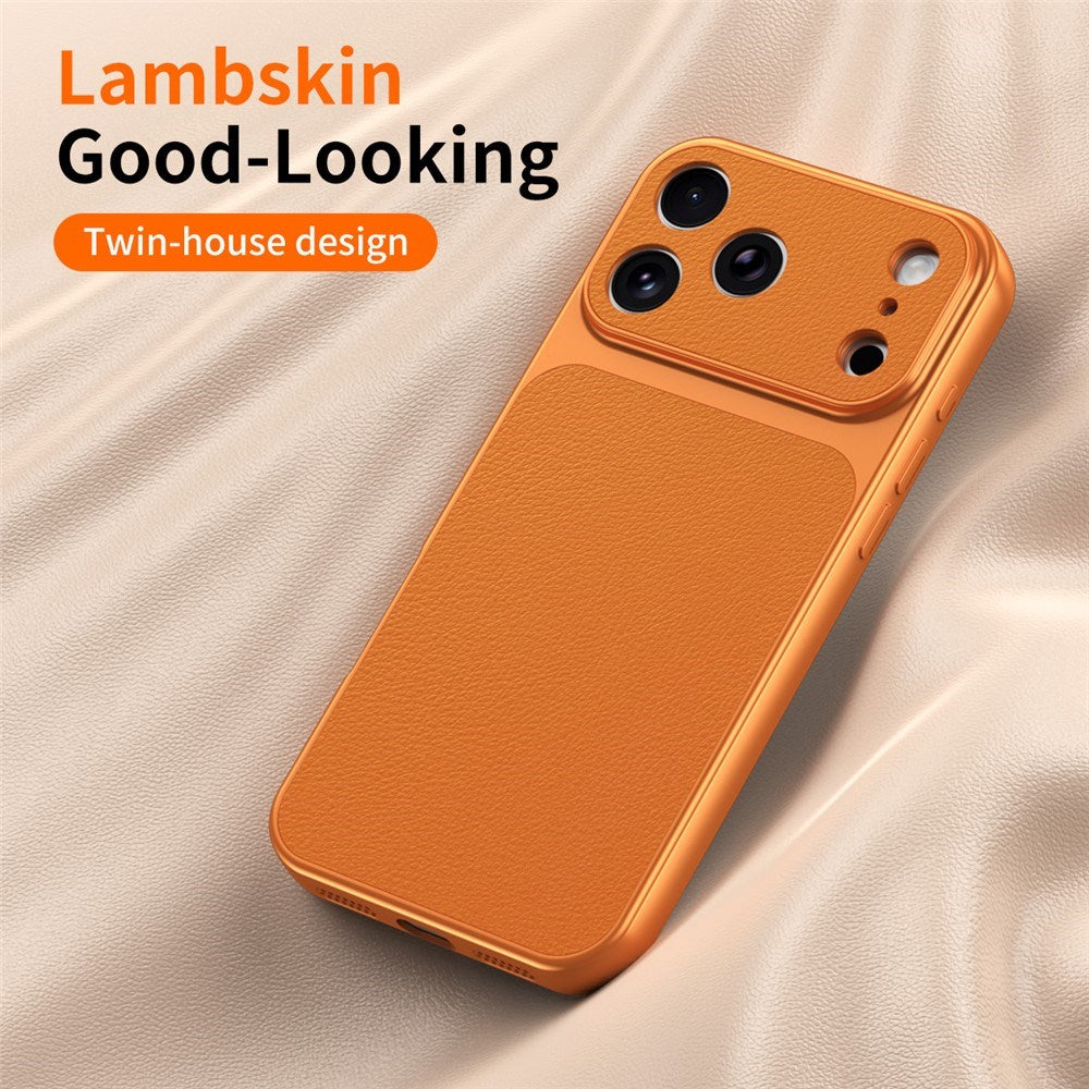 iPhone 17 Pro EIDERWOOD Hybrid Bagsidecover m. Kunstlæder - Hvid