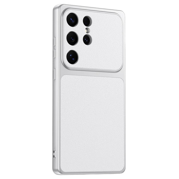 Samsung Galaxy S26 Ultra EIDERWOOD Hybrid Bagsidecover m. Kunstlæder - Hvid
