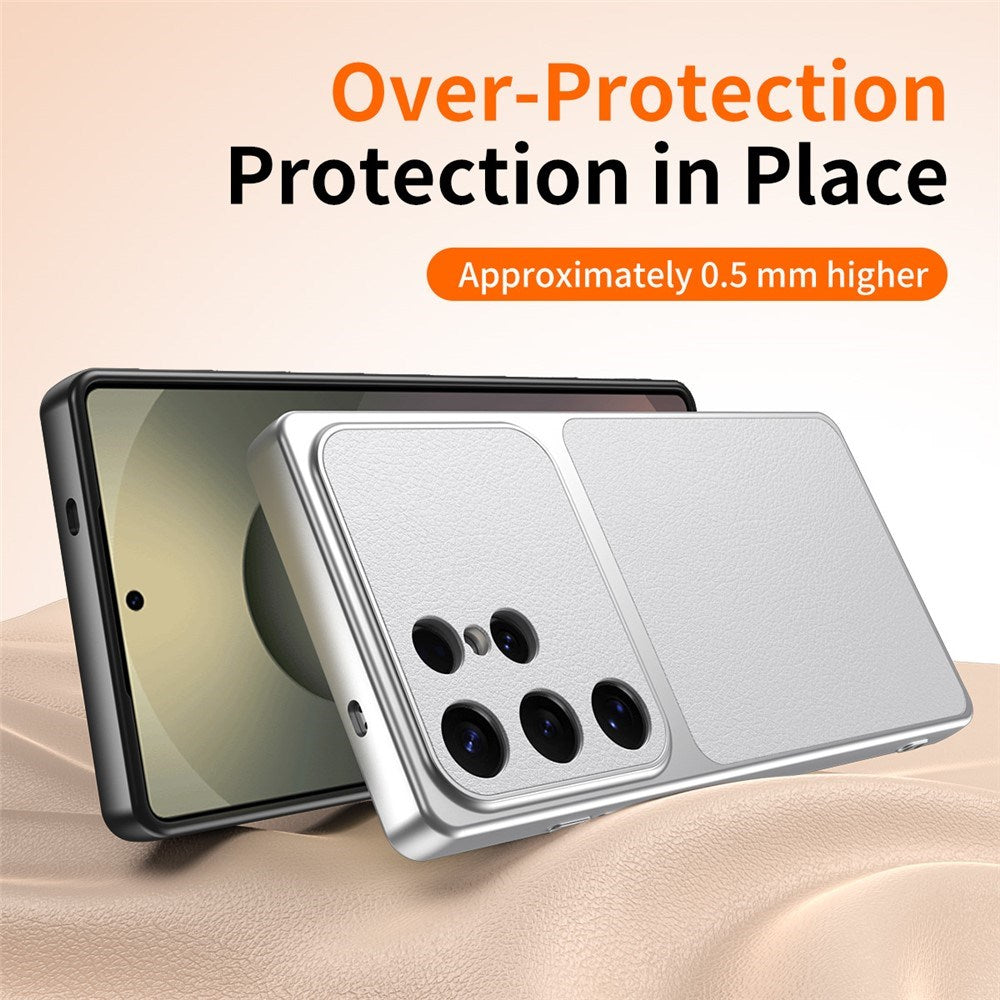 Samsung Galaxy S26 Ultra EIDERWOOD Hybrid Bagsidecover m. Kunstlæder - Hvid