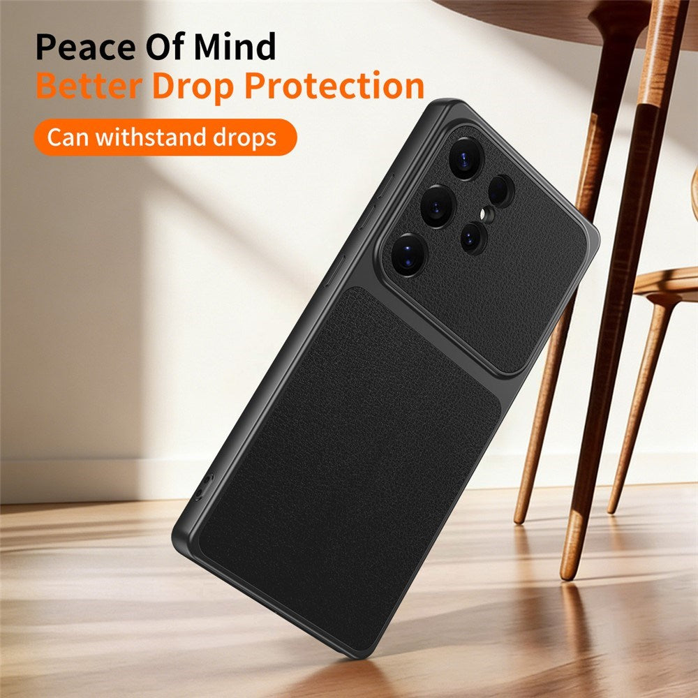 Samsung Galaxy S25 Ultra EIDERWOOD Hybrid Bagsidecover m. Kunstlæder - Hvid