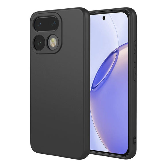 Realme 16 Pro EIDERWOOD Foret Fleksibelt Plast Cover - Sort