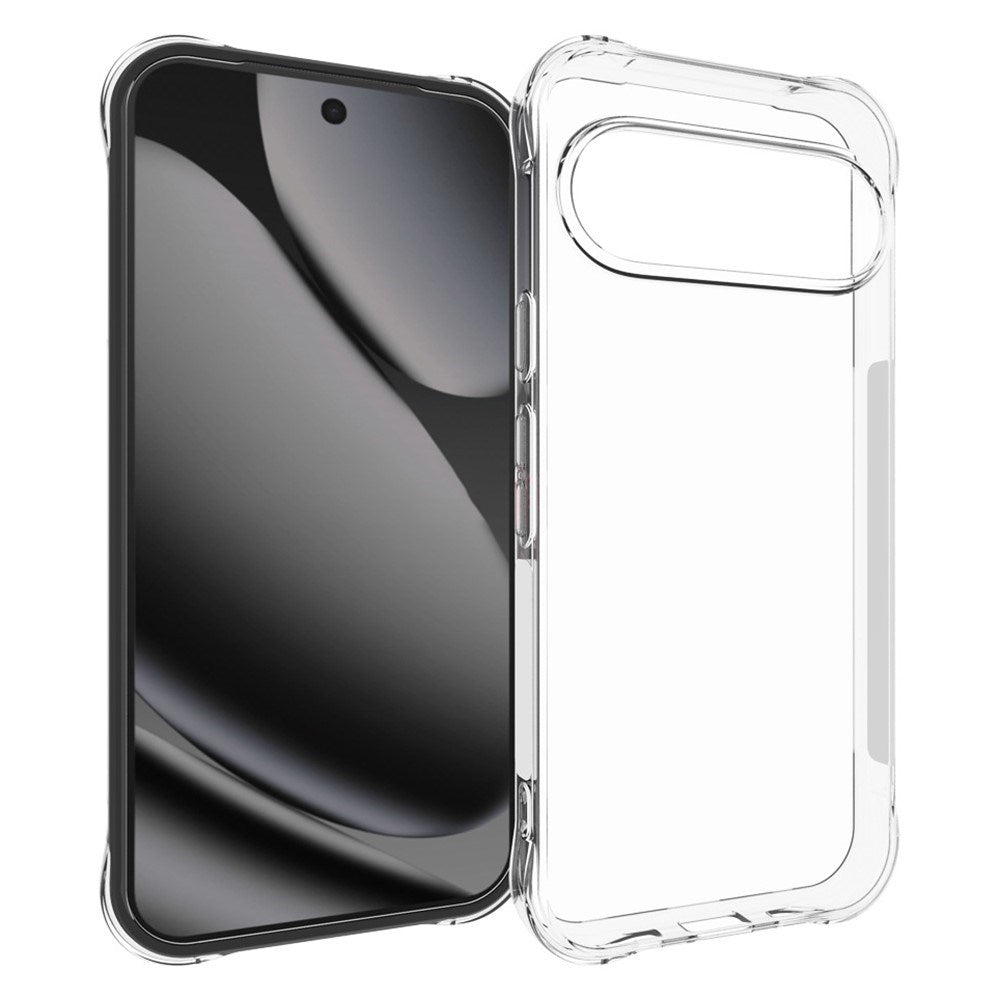 Google Pixel 11 Pro XL EIDERWOOD Fleksibelt Plast Cover m. Forstærkede Hjørner - Gennemsigtig