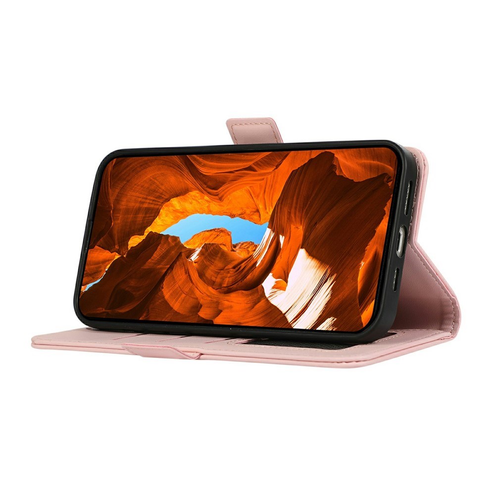 EIDERWOOD Google Pixel 11 / 11 Pro Flipcover m. RFID-Blocker & Kortholder - Lyserød