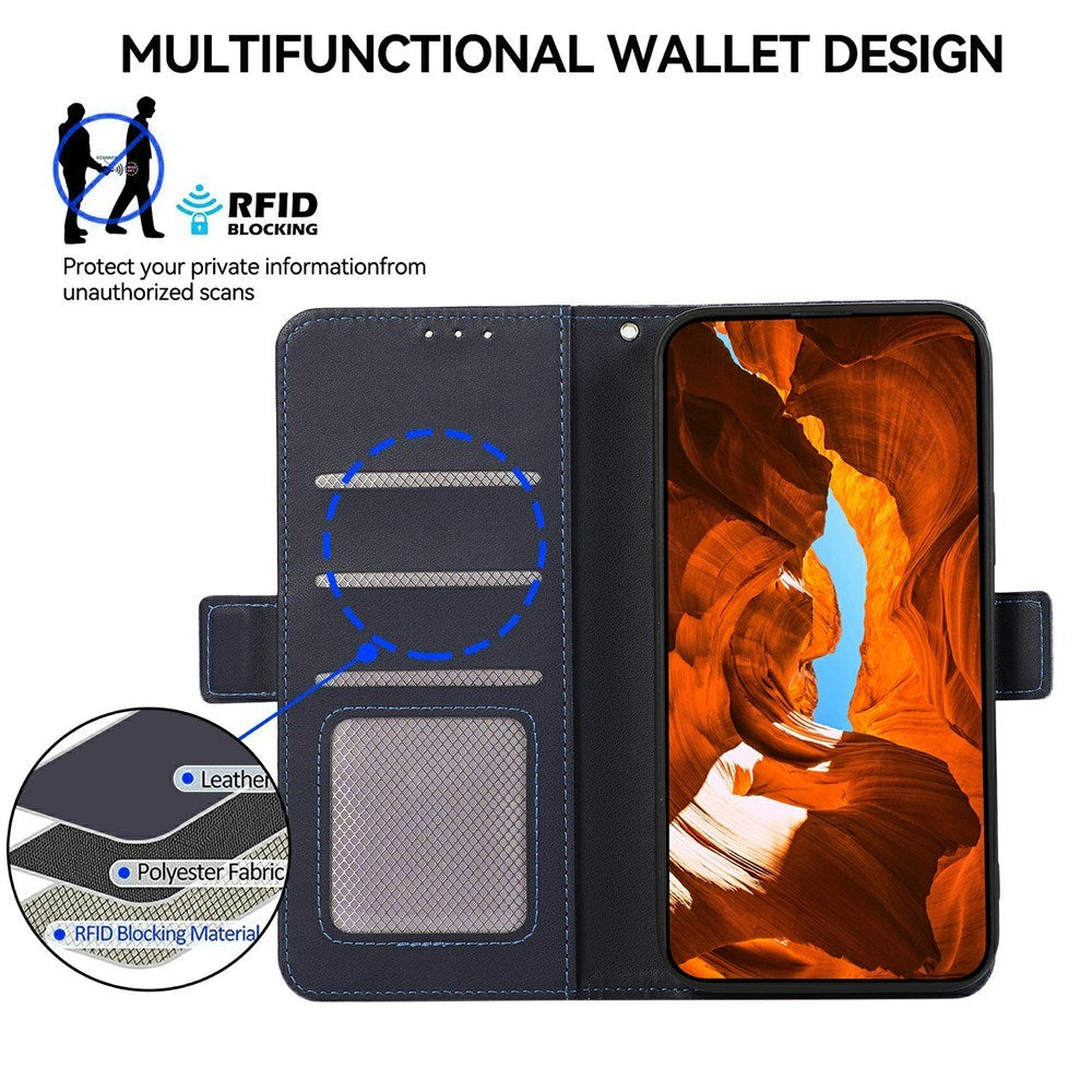 EIDERWOOD Google Pixel 11 / 11 Pro Flipcover m. RFID-Blocker & Kortholder - Mørkeblå