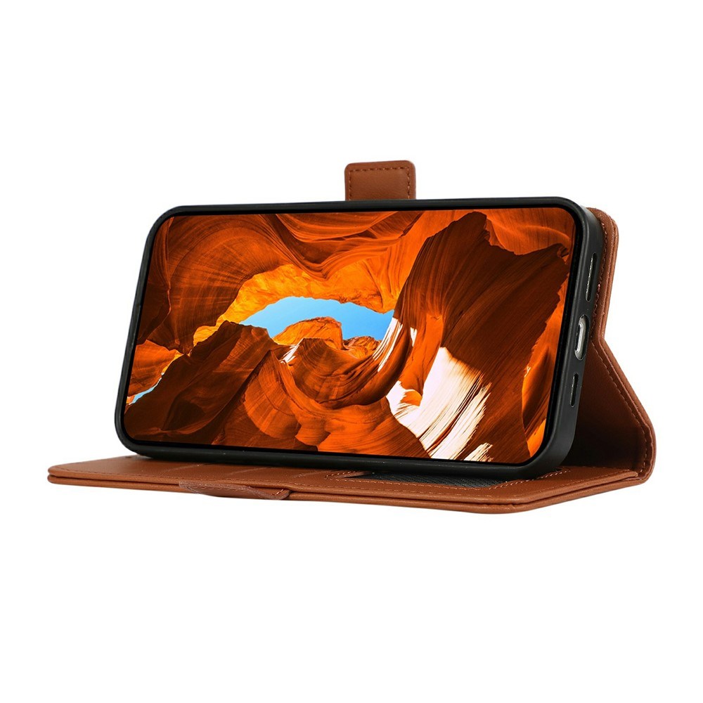 EIDERWOOD Google Pixel 11 / 11 Pro Flipcover m. RFID-Blocker & Kortholder - Brun
