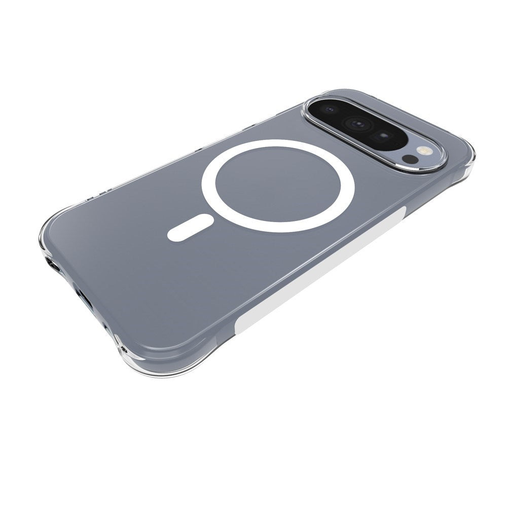 Google Pixel 11 Pro EIDERWOOD Fleksibelt Plast Cover m. Stødabsorberende Hjørner - MagSafe Kompatibel - Gennemsigtig