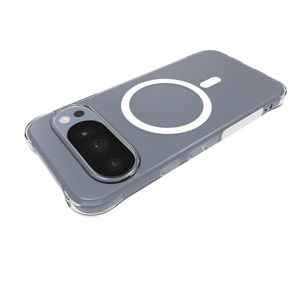 Google Pixel 11 Pro EIDERWOOD Fleksibelt Plast Cover m. Stødabsorberende Hjørner - MagSafe Kompatibel - Gennemsigtig