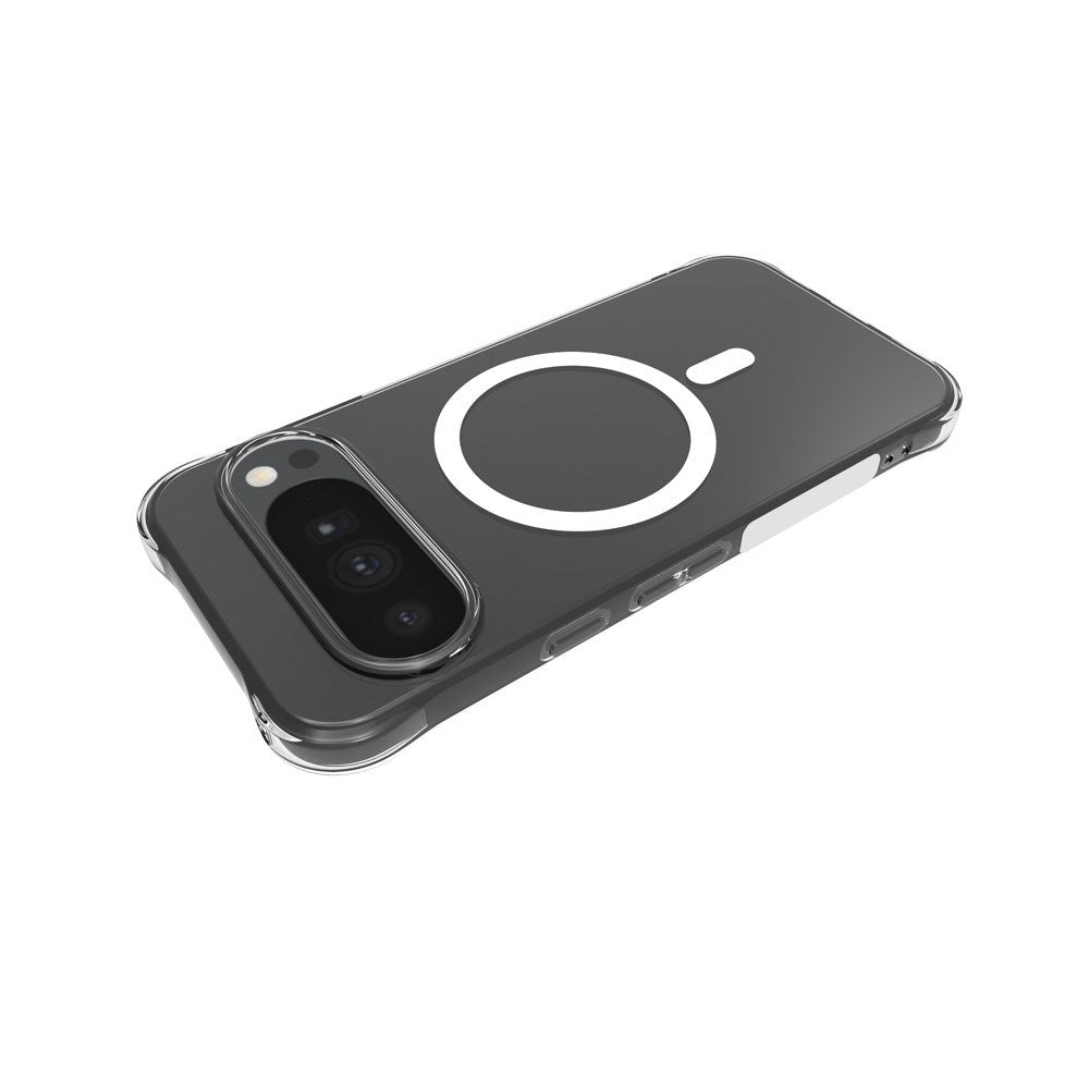 Google Pixel 11 Pro XL EIDERWOOD Fleksibelt Plast Cover m. Stødabsorberende Hjørner - MagSafe Kompatibel - Gennemsigtig