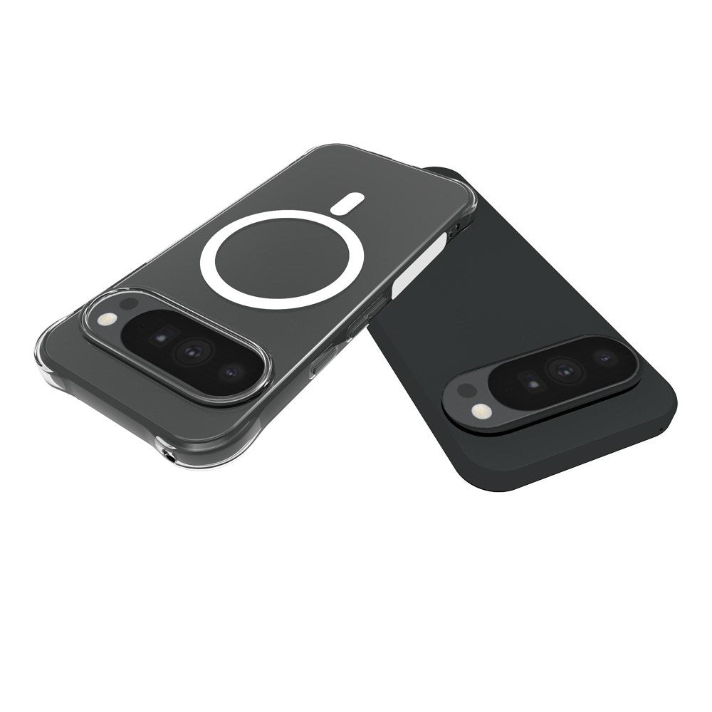 Google Pixel 11 Pro XL EIDERWOOD Fleksibelt Plast Cover m. Stødabsorberende Hjørner - MagSafe Kompatibel - Gennemsigtig