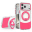 iPhone 17 Pro Max EIDERWOOD Hybrid Cover med Ståfunktion - MagSafe Kompatibel - Gennemsigtig / Pink